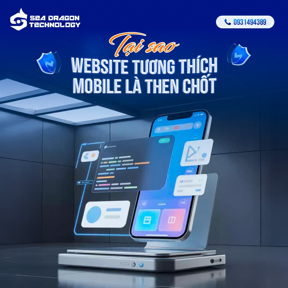 Tại sao website tương thích mobile là then chốt