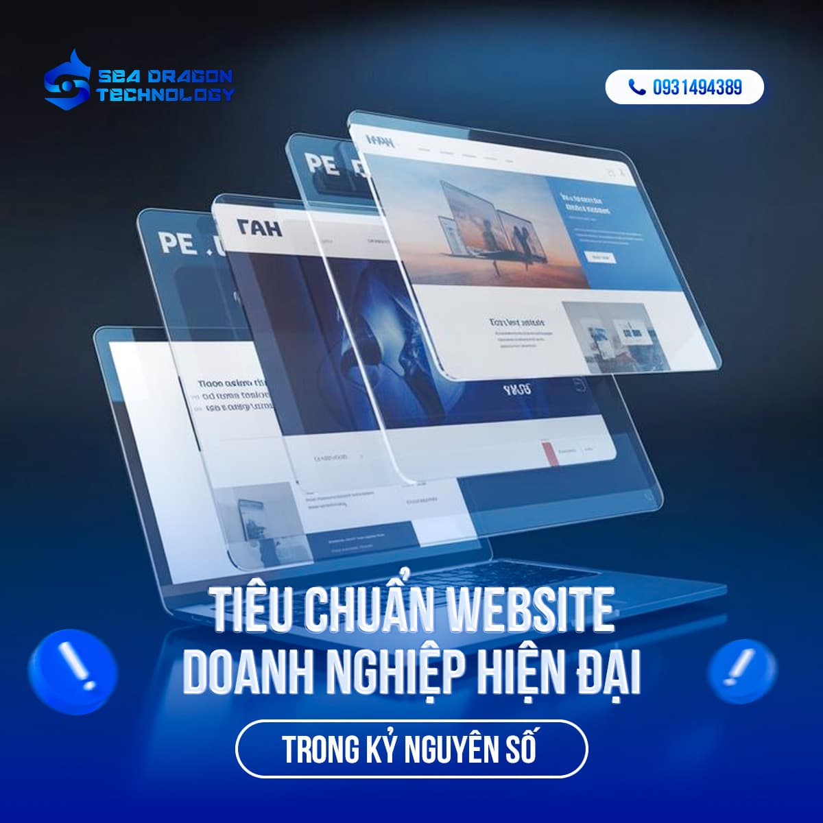 Tiêu chuẩn website doanh nghiệp hiện đại trong kỷ nguyên số