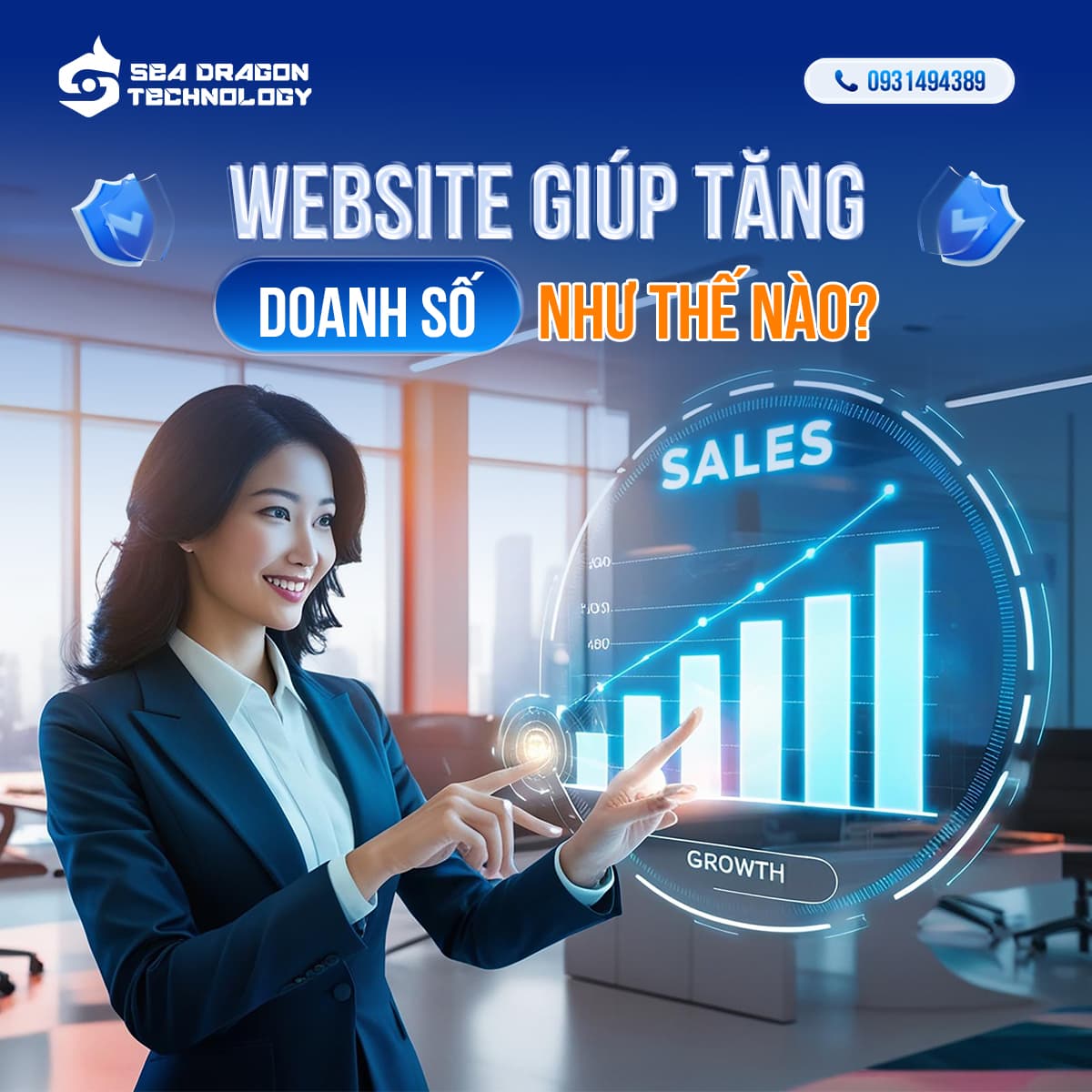 Website giúp tăng doanh số như thế nào?