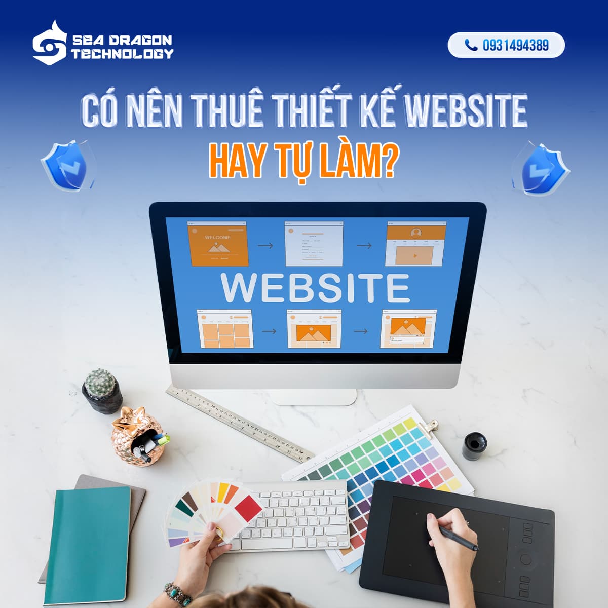 Có nên thuê thiết kế website hay tự làm?