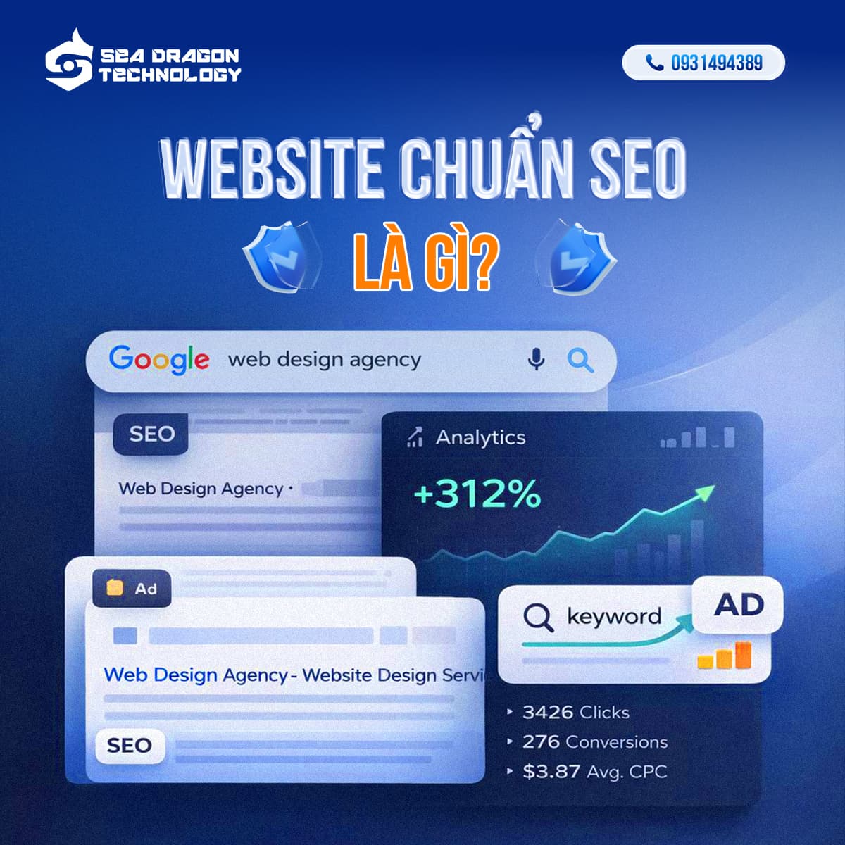 Website chuẩn SEO là gì? – Những yếu tố bắt buộc phải có