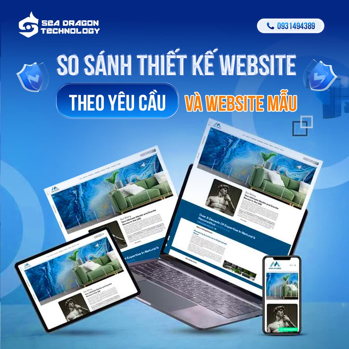 Thiết kế website theo yêu cầu lợi ích gì so với website mẫu?