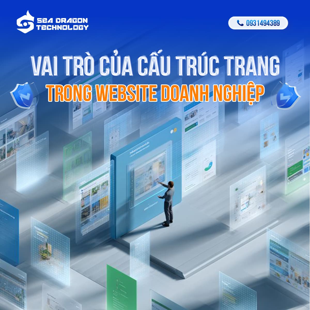 Website doanh nghiệp cần những trang cơ bản nào?