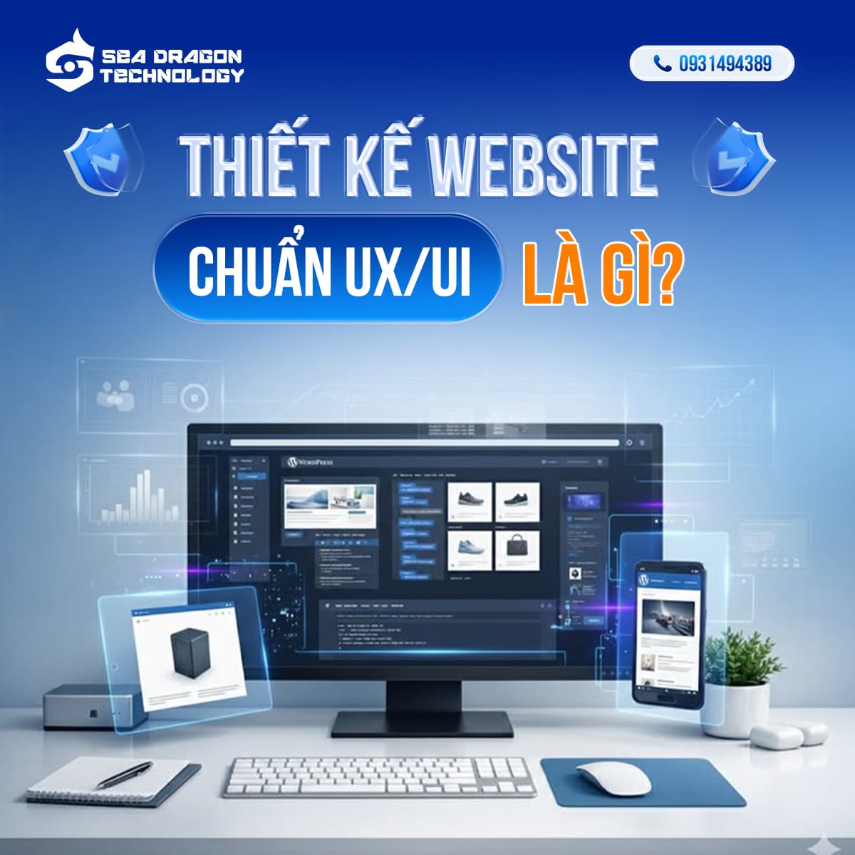 Thiết kế website chuẩn UX/UI là gì? – Vì sao cần chú trọng?