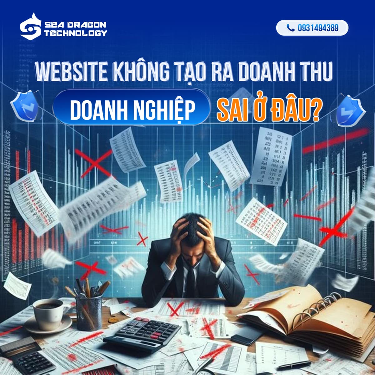 Website không tạo ra doanh thu — Doanh nghiệp sai ở đâu?