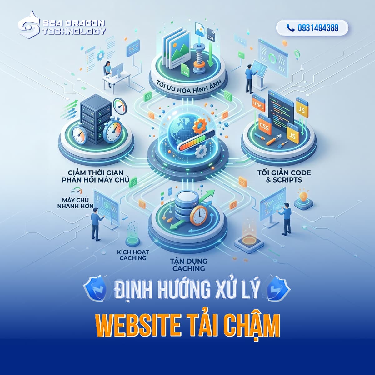 Website tải chậm khiến khách rời đi nhanh