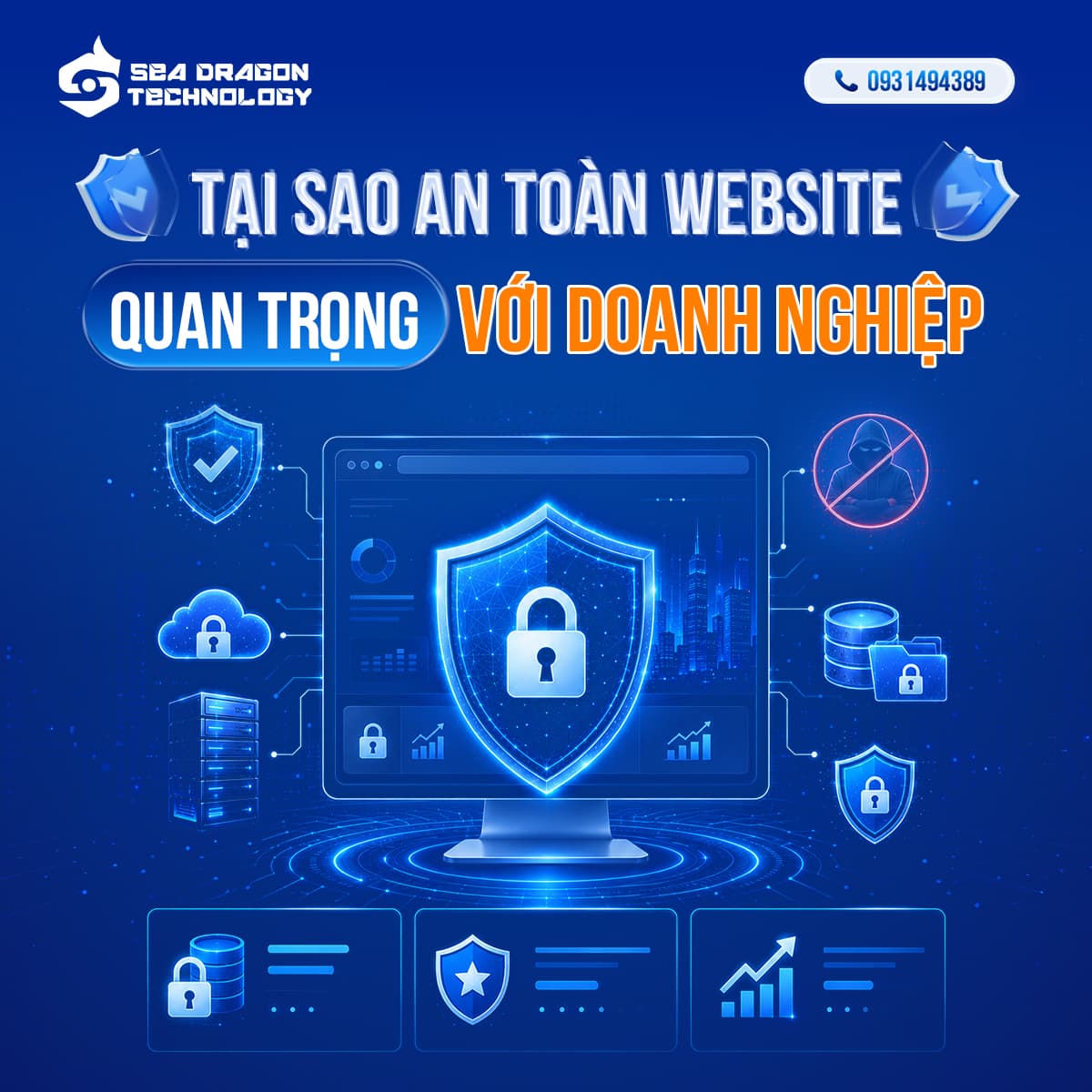 An toàn website ảnh hưởng doanh nghiệp thế nào?