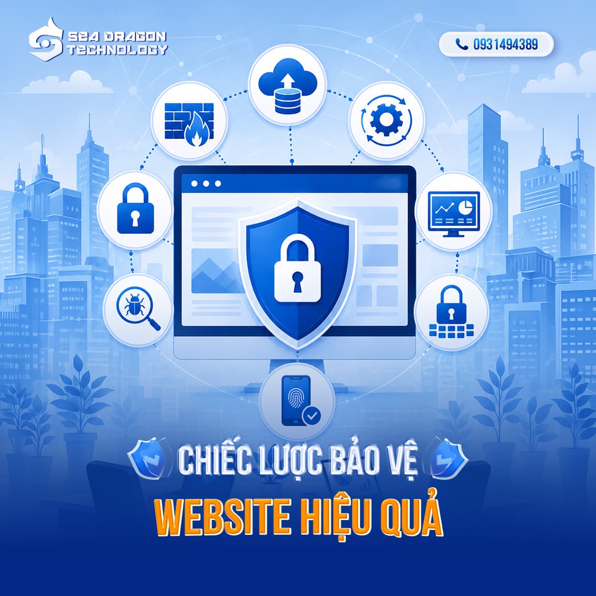 Bảo vệ website khỏi rủi ro tấn công mạng