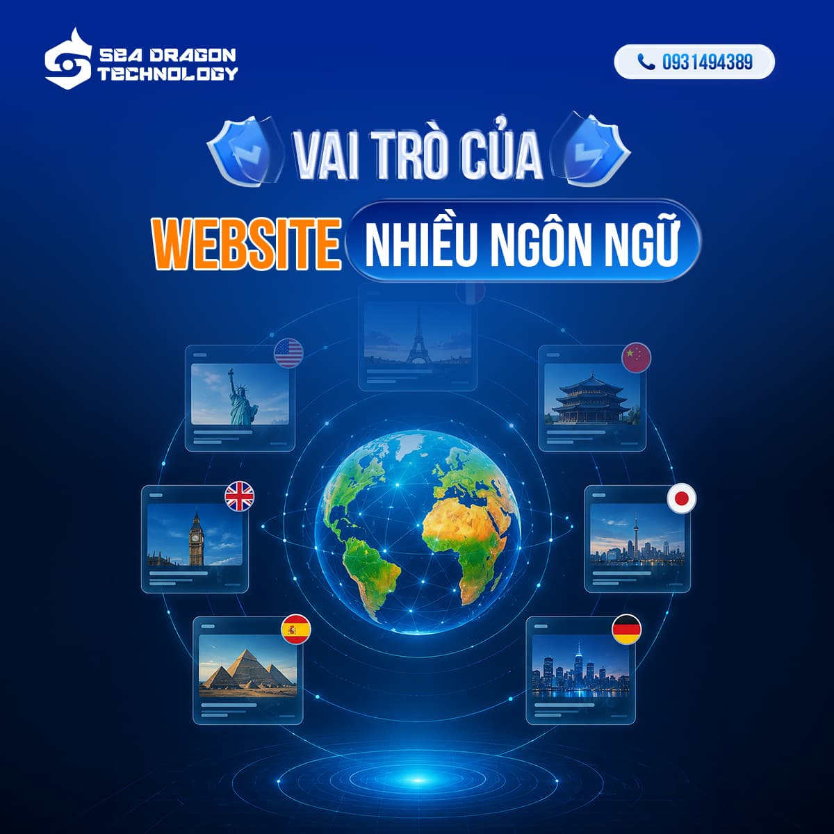 Website nhiều ngôn ngữ giúp tăng khách hàng