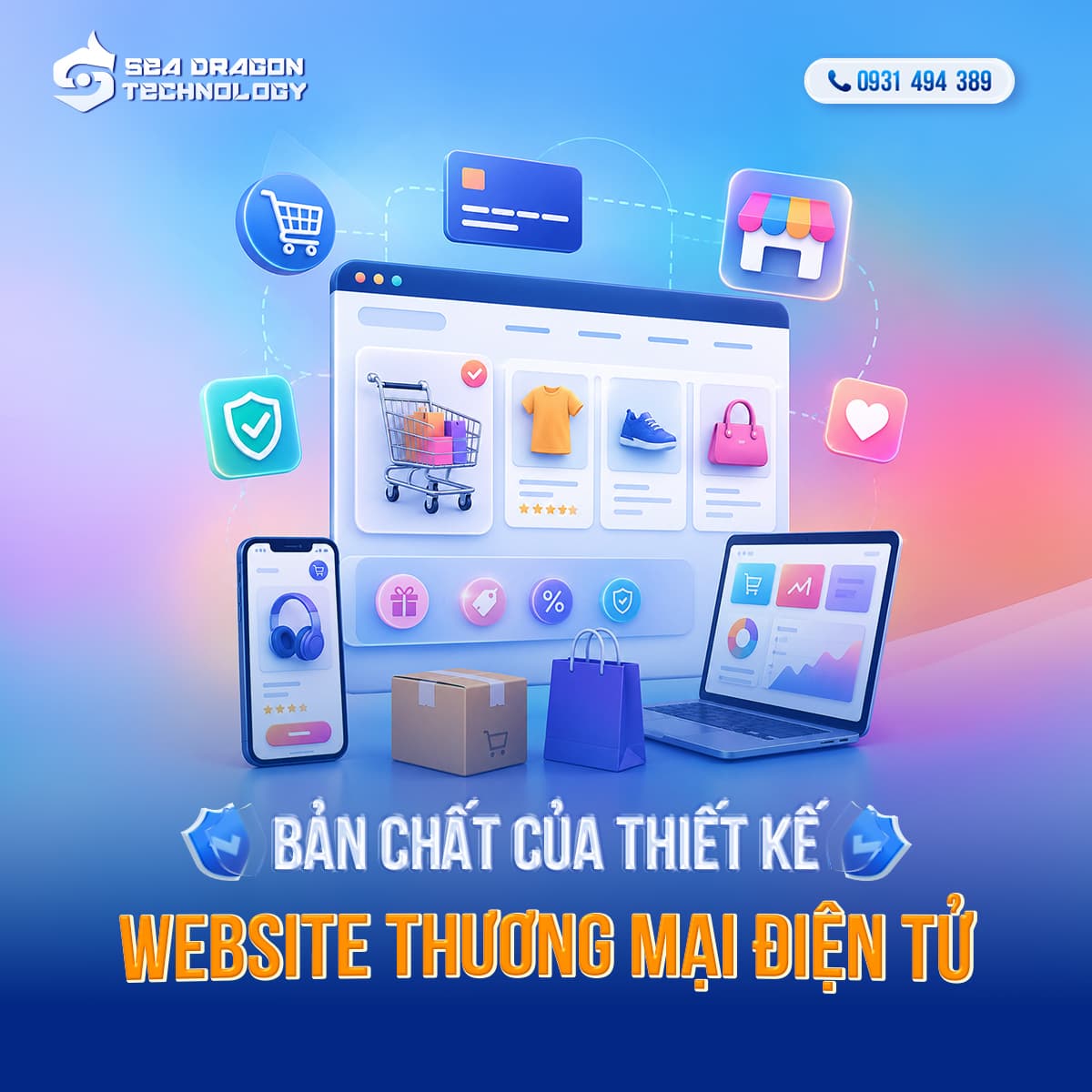 Thiết kế website thương mại điện tử cần gì?