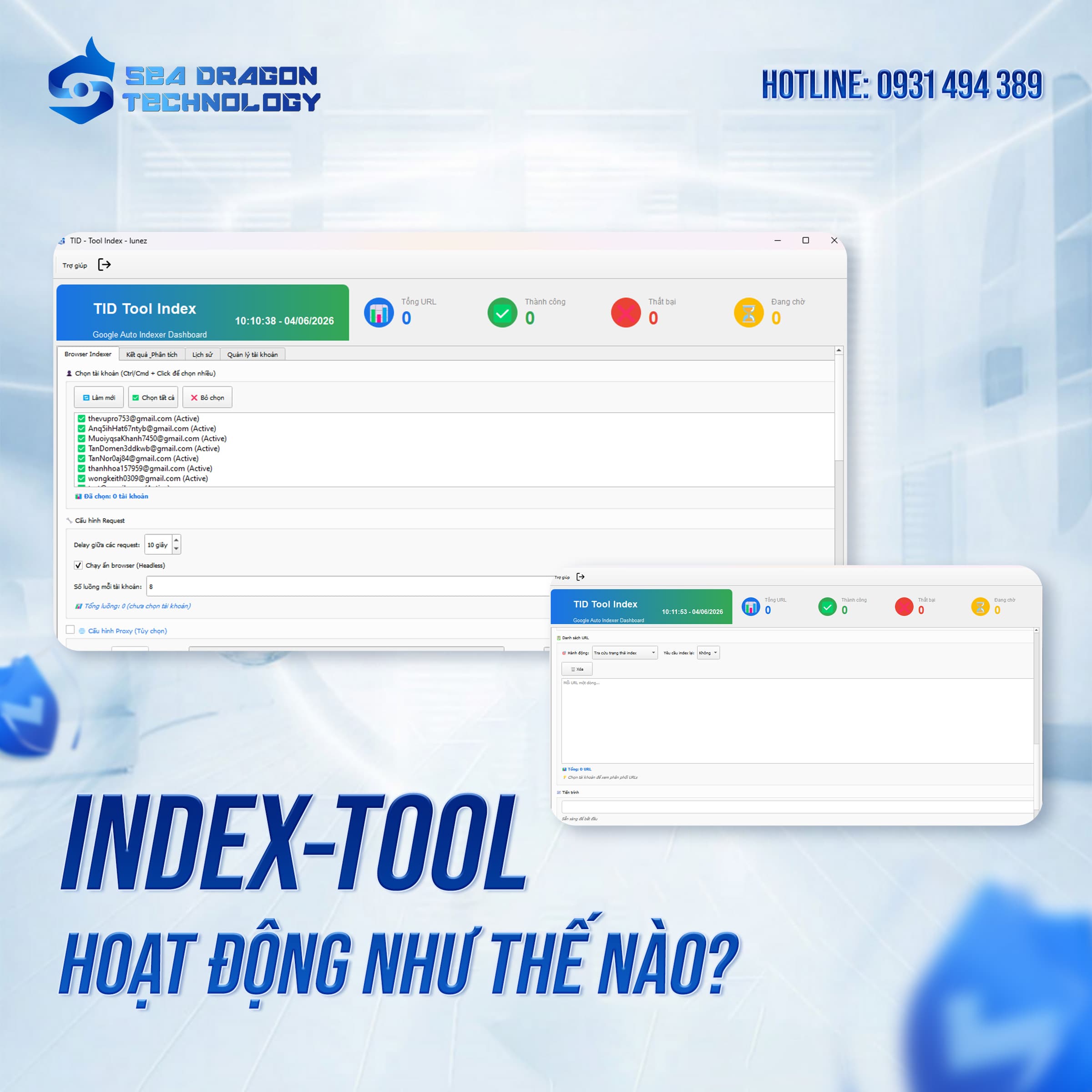Index-Tool – Công cụ hỗ trợ đưa nội dung lên TOP Google