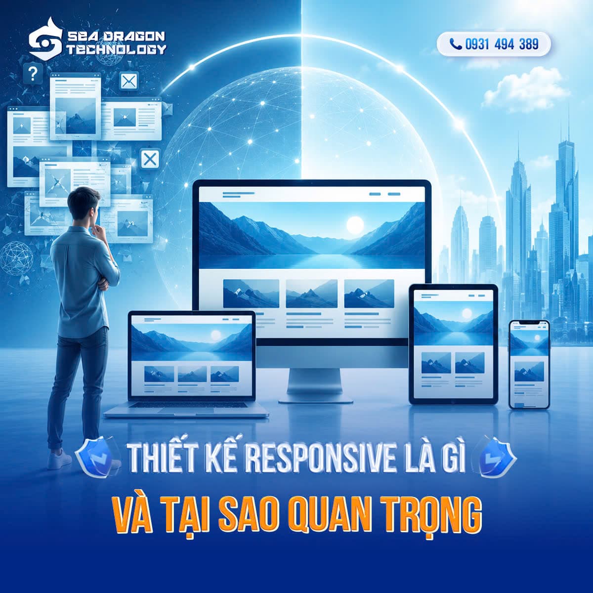 Thiết kế responsive giúp nâng cao trải nghiệm
