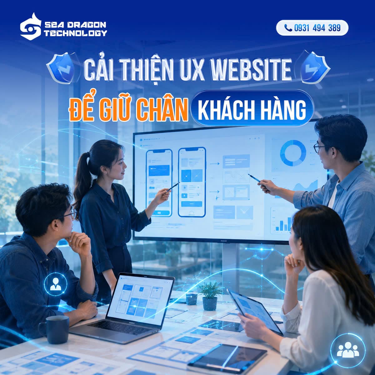 Cải thiện UX website để giữ chân khách hàng