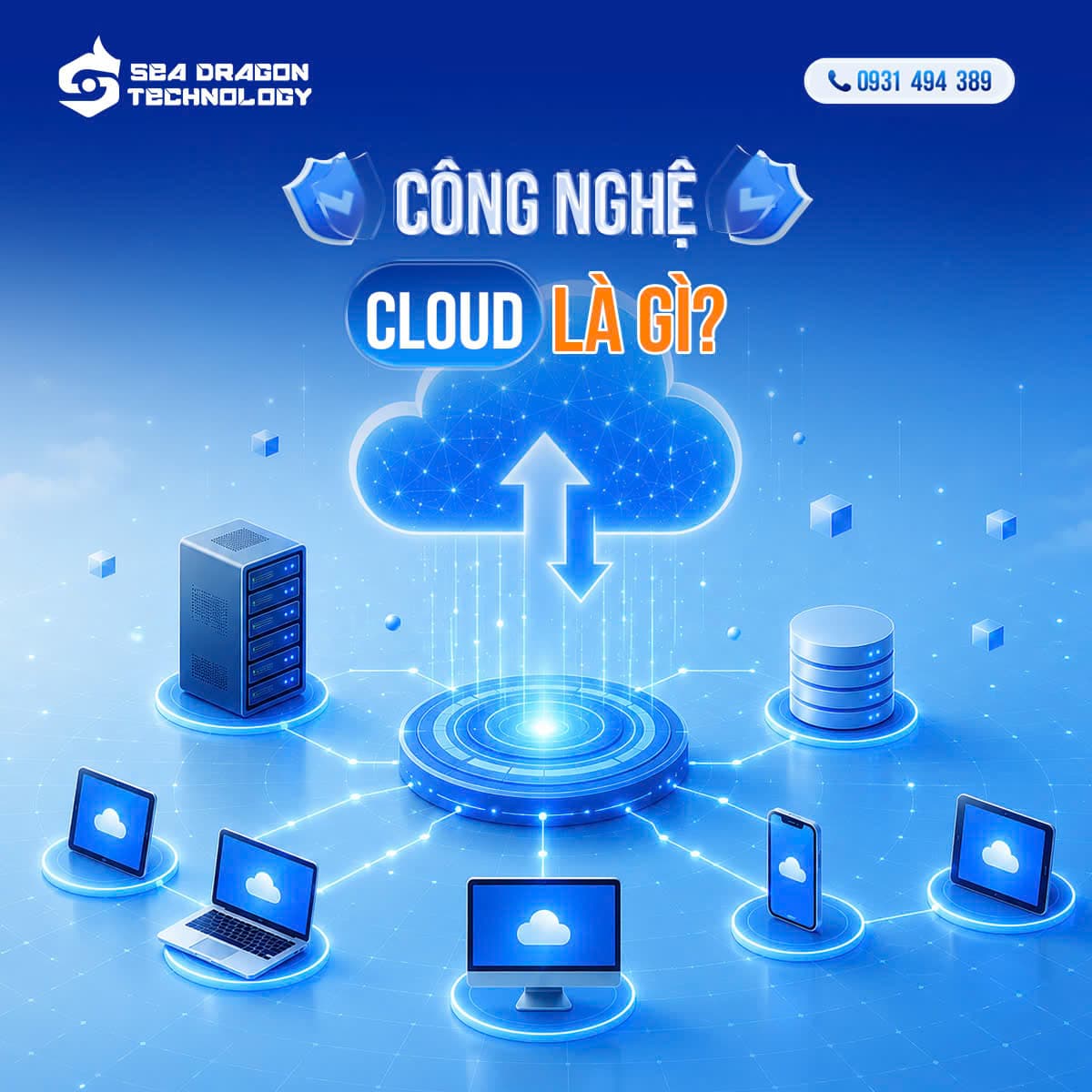 Công nghệ Cloud cho doanh nghiệp hiện đại