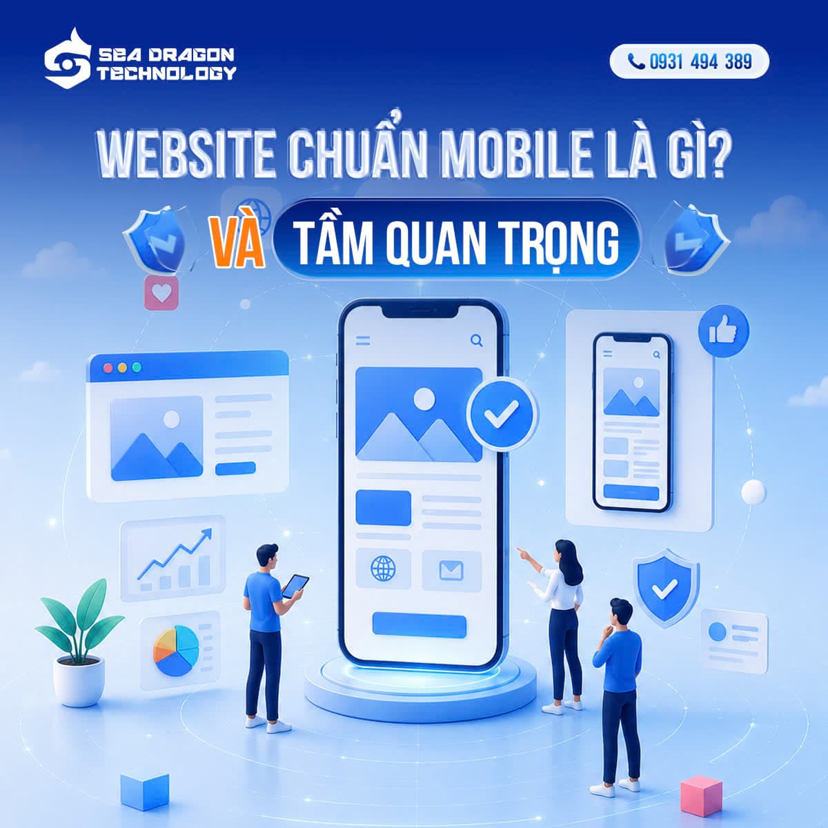 Website chuẩn mobile: Trải nghiệm người dùng tốt hơn