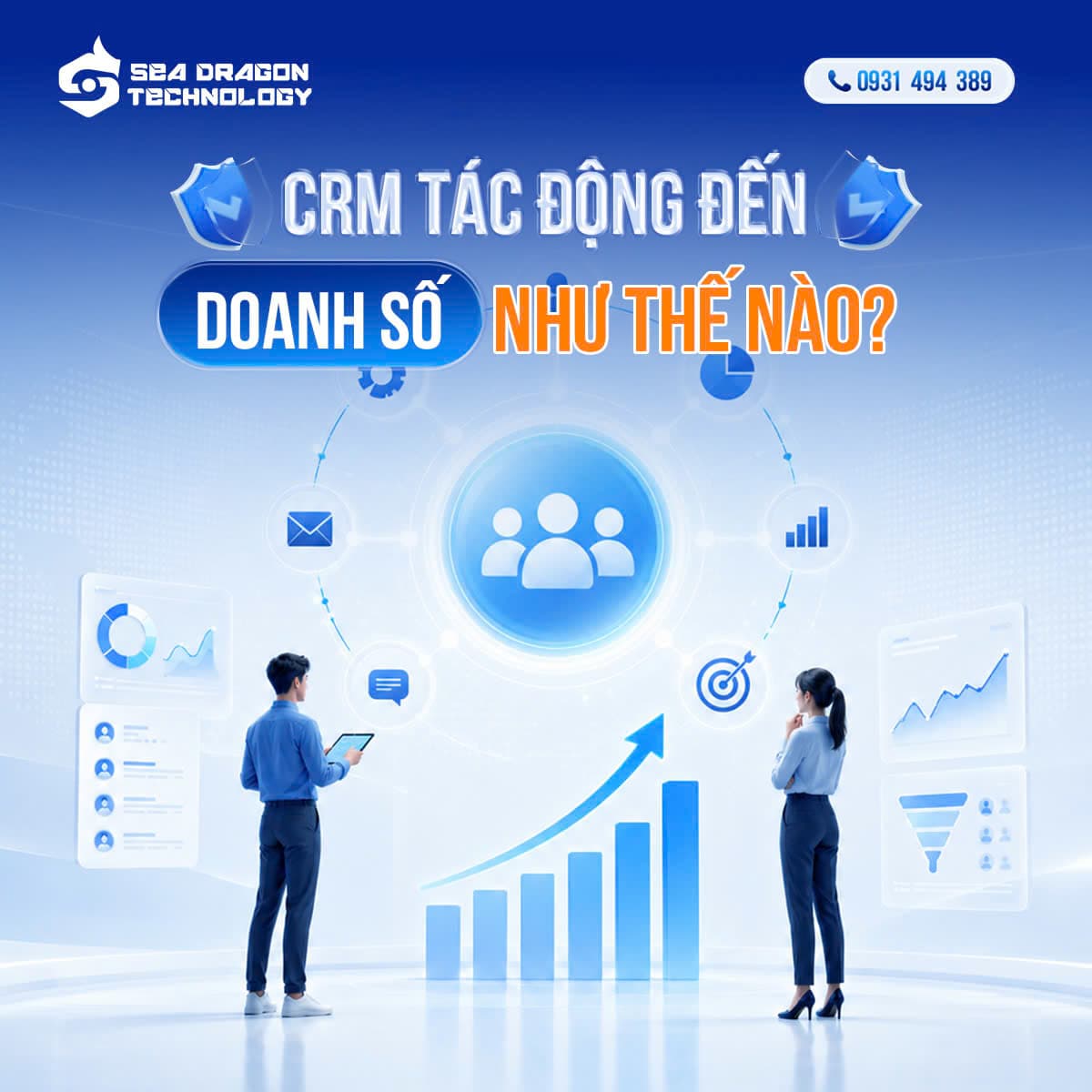 CRM giúp tăng doanh số như thế nào?