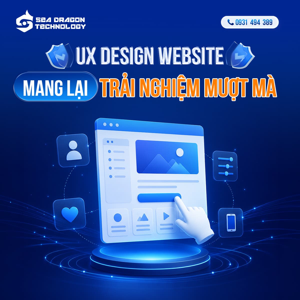 UX design website: Mang lại trải nghiệm mượt mà