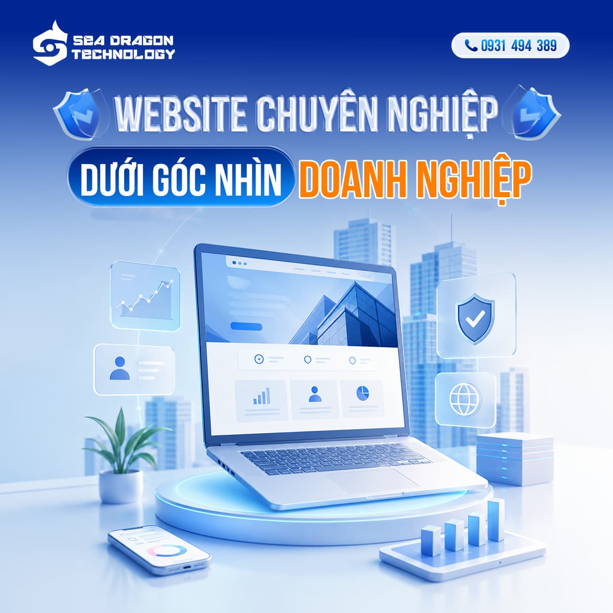 Tiêu chí website chuyên nghiệp mọi doanh nghiệp cần biết