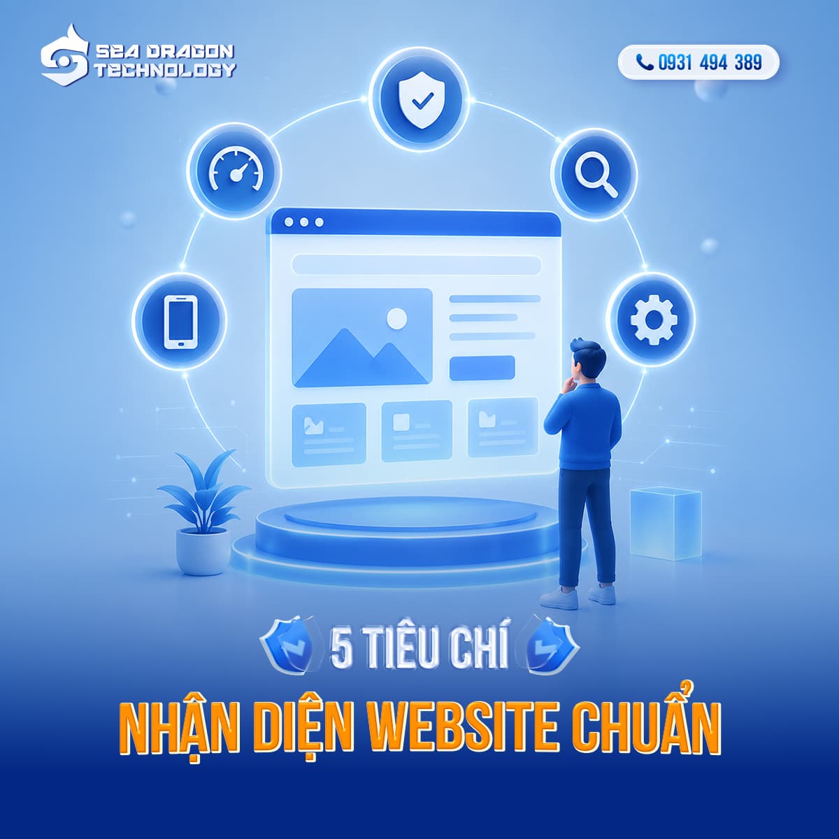 5 tiêu chí nhận diện website chuẩn