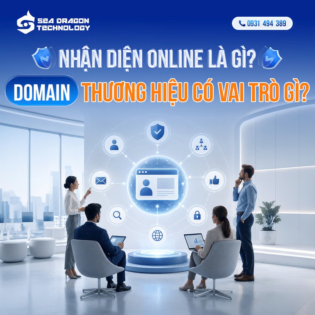 Nhận diện online – Vai trò của domain thương hiệu