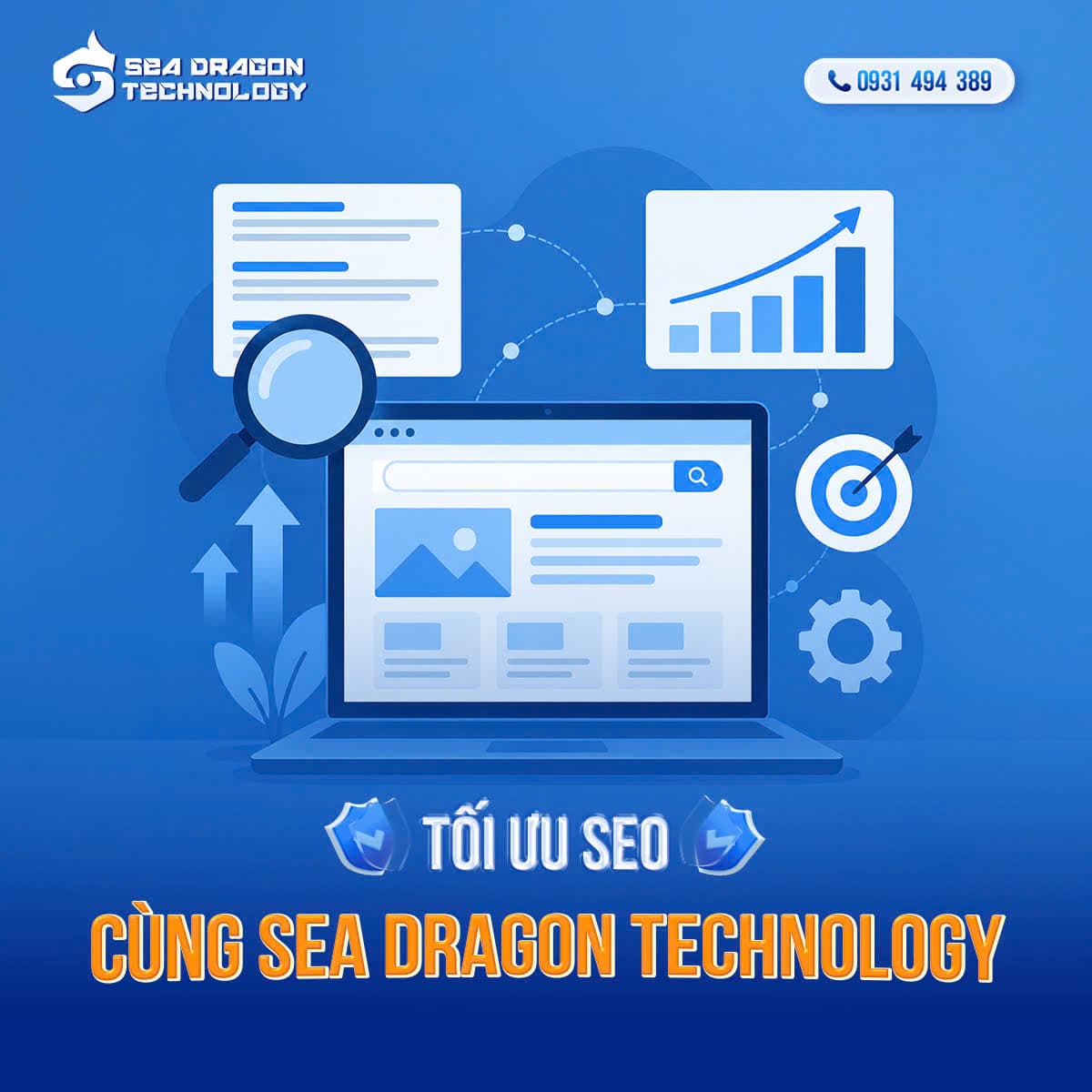 Tối ưu SEO cùng SeaDragon Technology