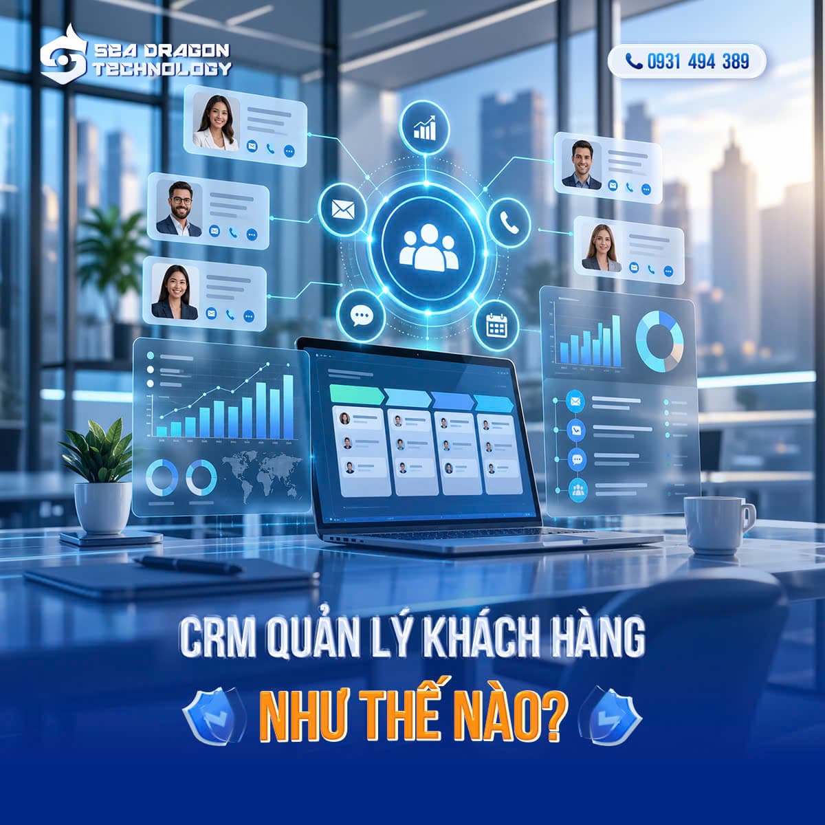 CRM quản lý khách hàng như thế nào?