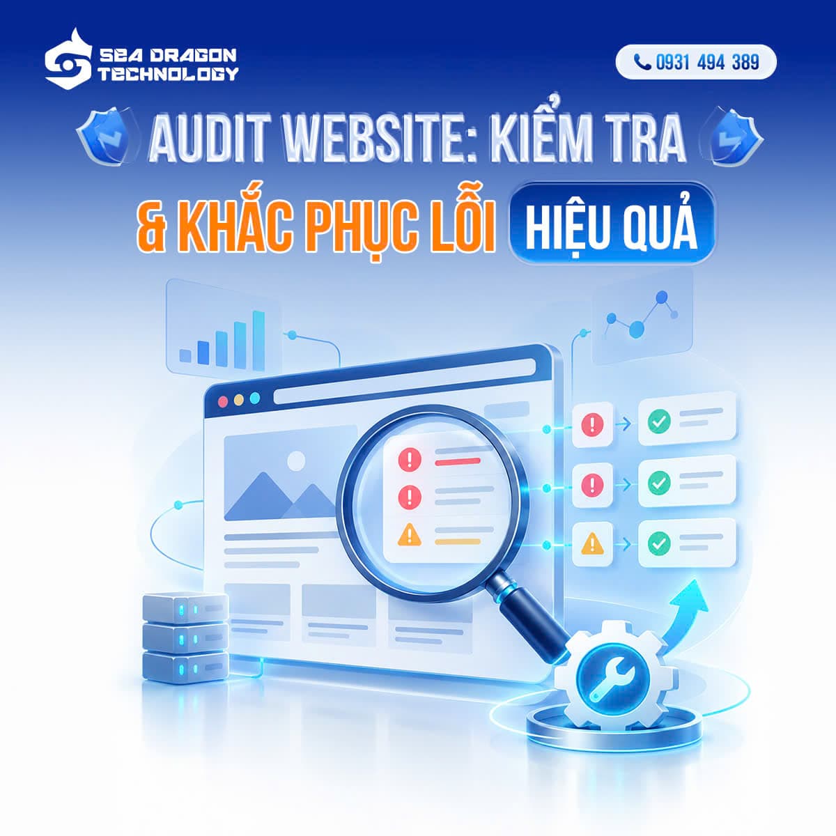 Audit website: Hướng dẫn kiểm tra và khắc phục lỗi hiệu quả