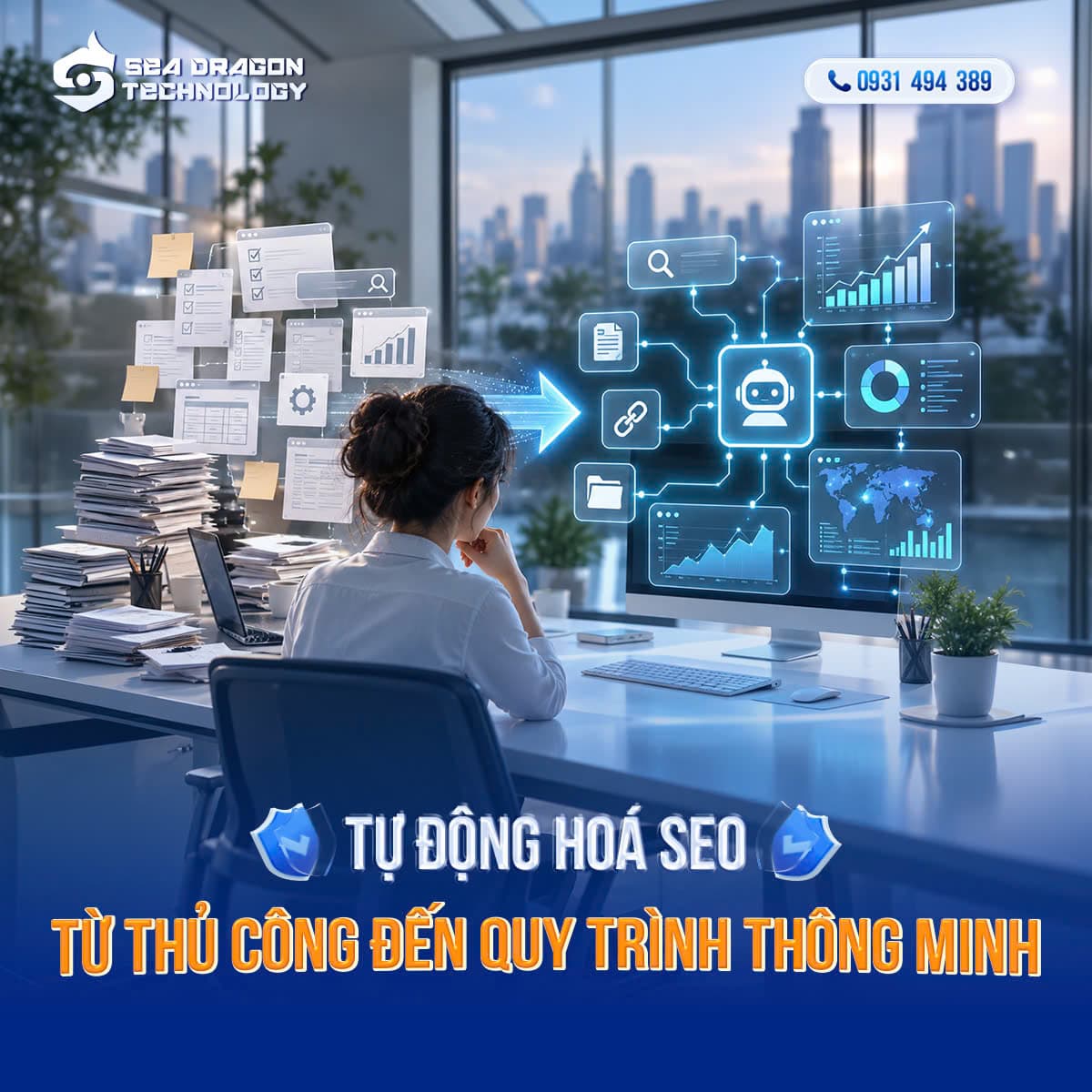 Tự động hóa SEO – Từ thủ công đến quy trình thông minh